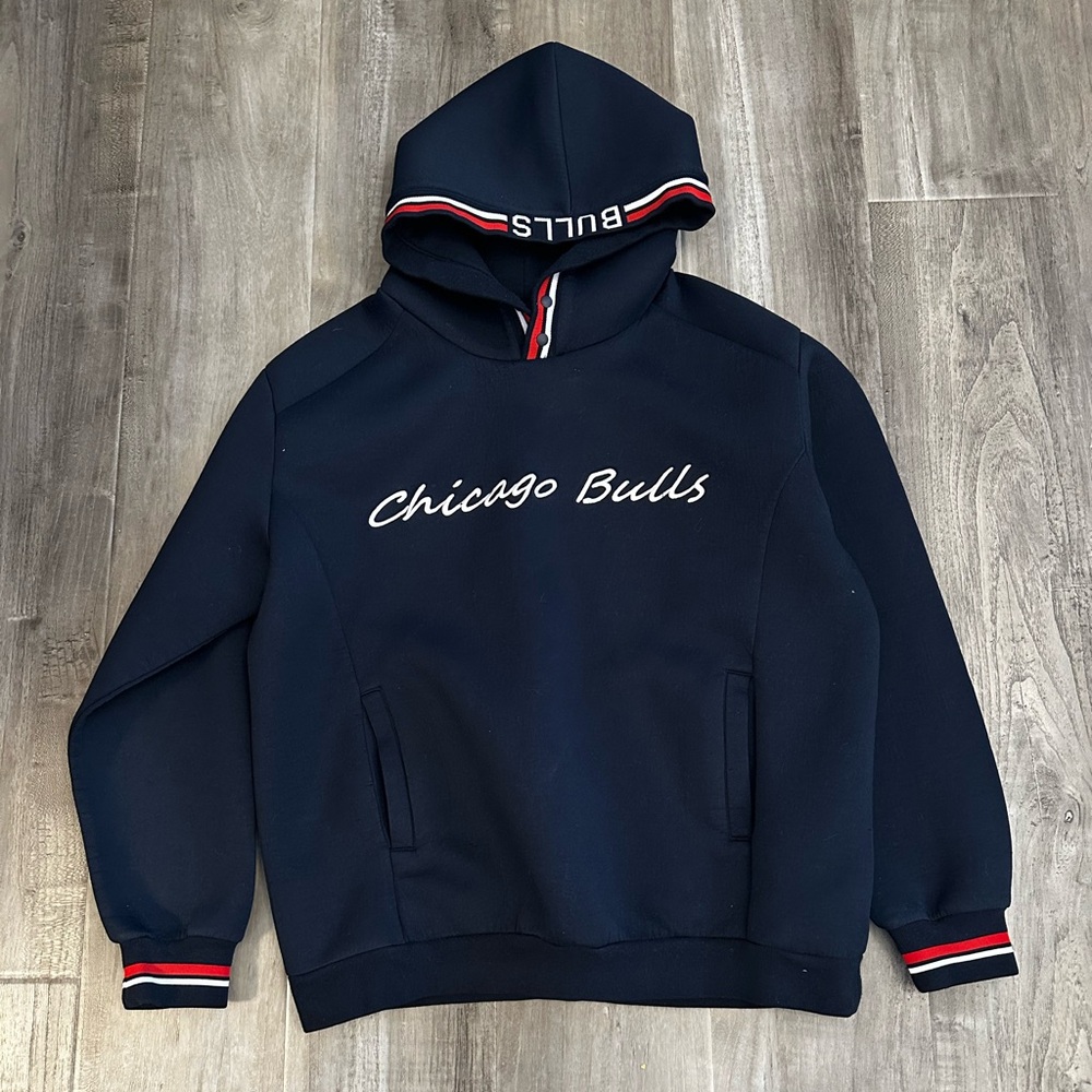 Chicago Bulls Navy Hoodie